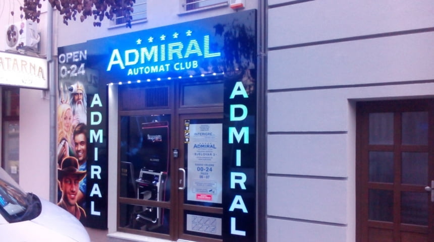 Automat klub Admiral Borovje